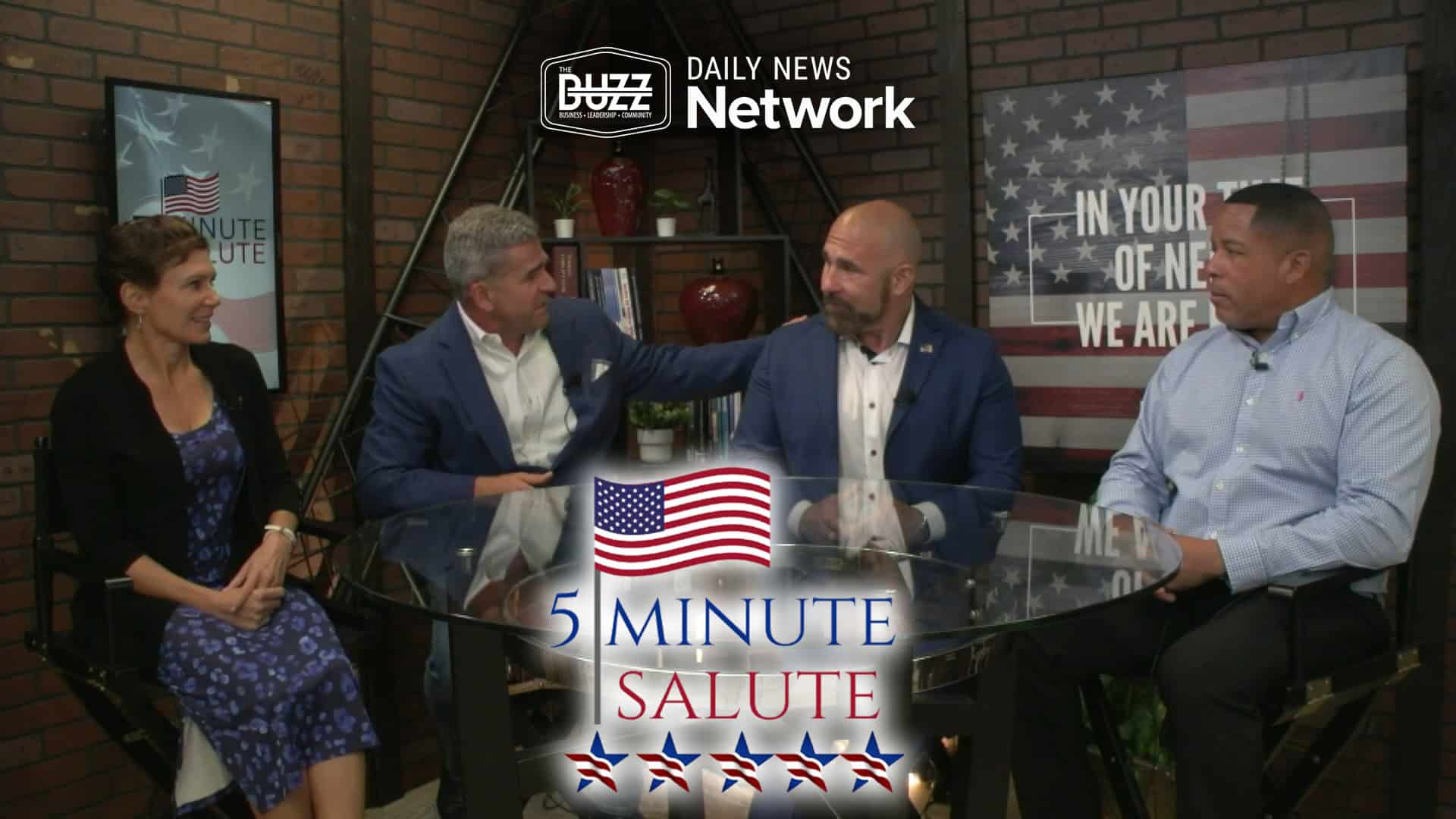 5 Minute Salute with Pam Dziedzic, Jay Collins, and Jesus Garay
