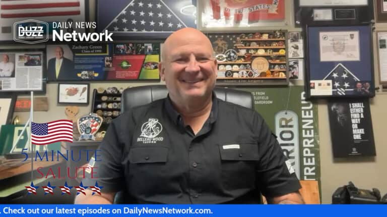 5 Minute Salute with with Zachary Green of Belleau Wood Tavern